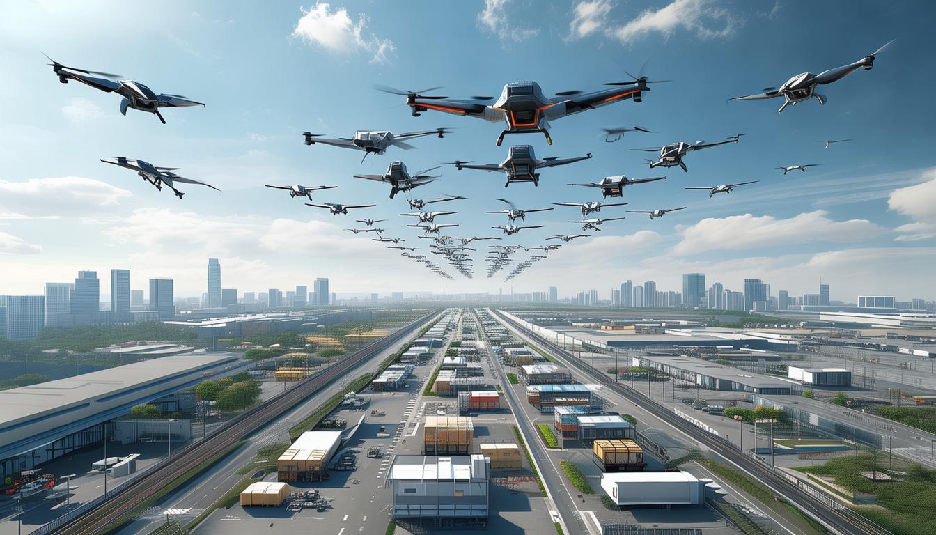 智能空投的应用: TP1000无人运输机和未来的运输模式_无人运输机发展趋势_运输机投放无人机