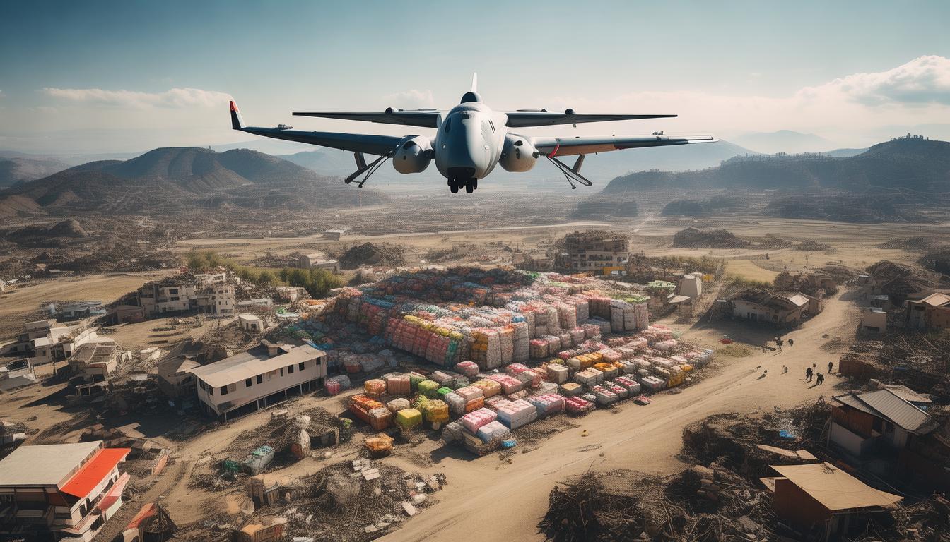 无人运输机_TP1000无人运输机的智能空投功能助力紧急物资运输_智能集装化无人运输机