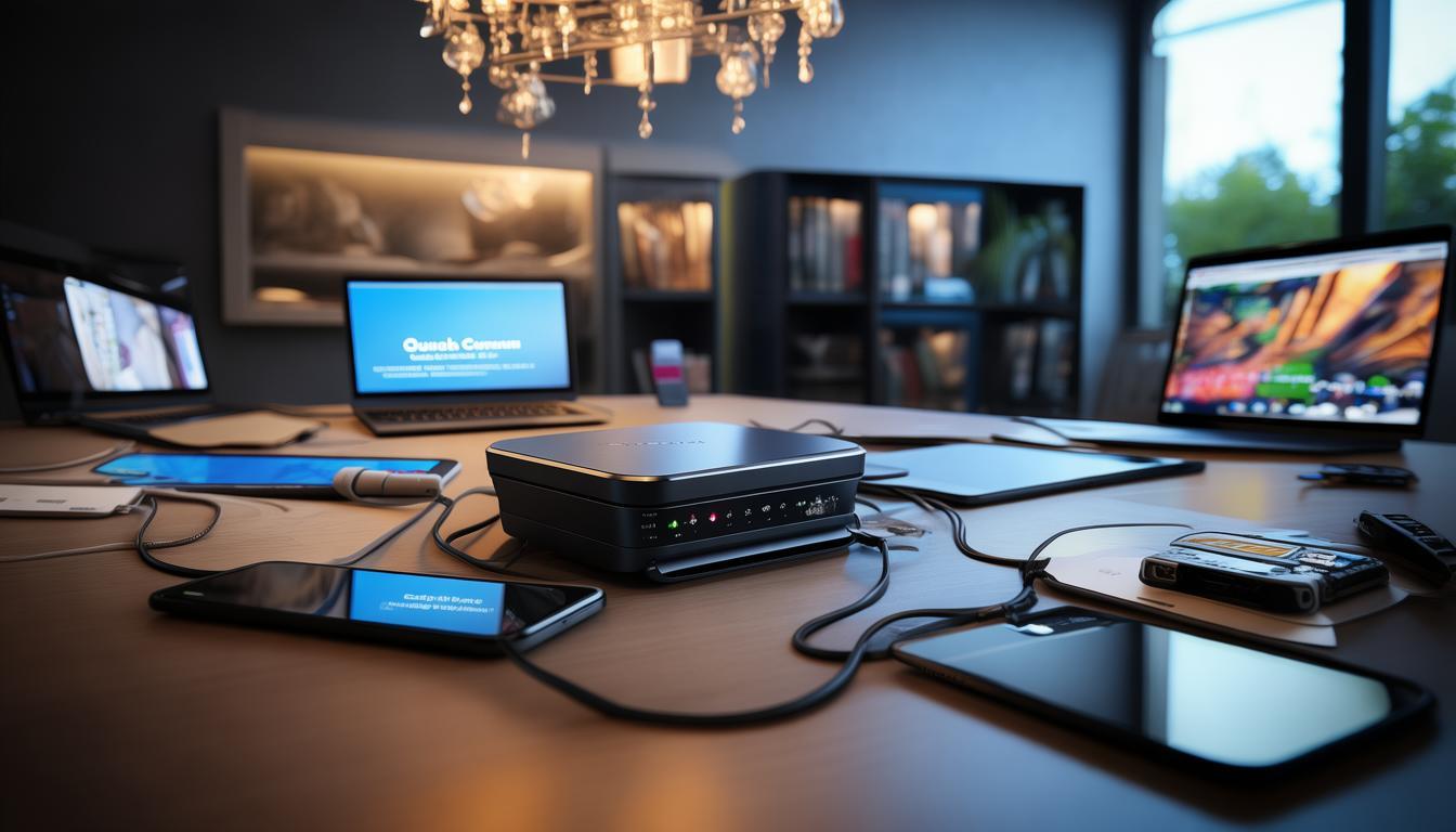 tplink路由器硬件连接_如何通过TP-Link Wi-Fi 6路由器快速连接多个设备?_路由器快速连接按钮