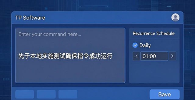 TP最新版下载后,任务调度创建教程