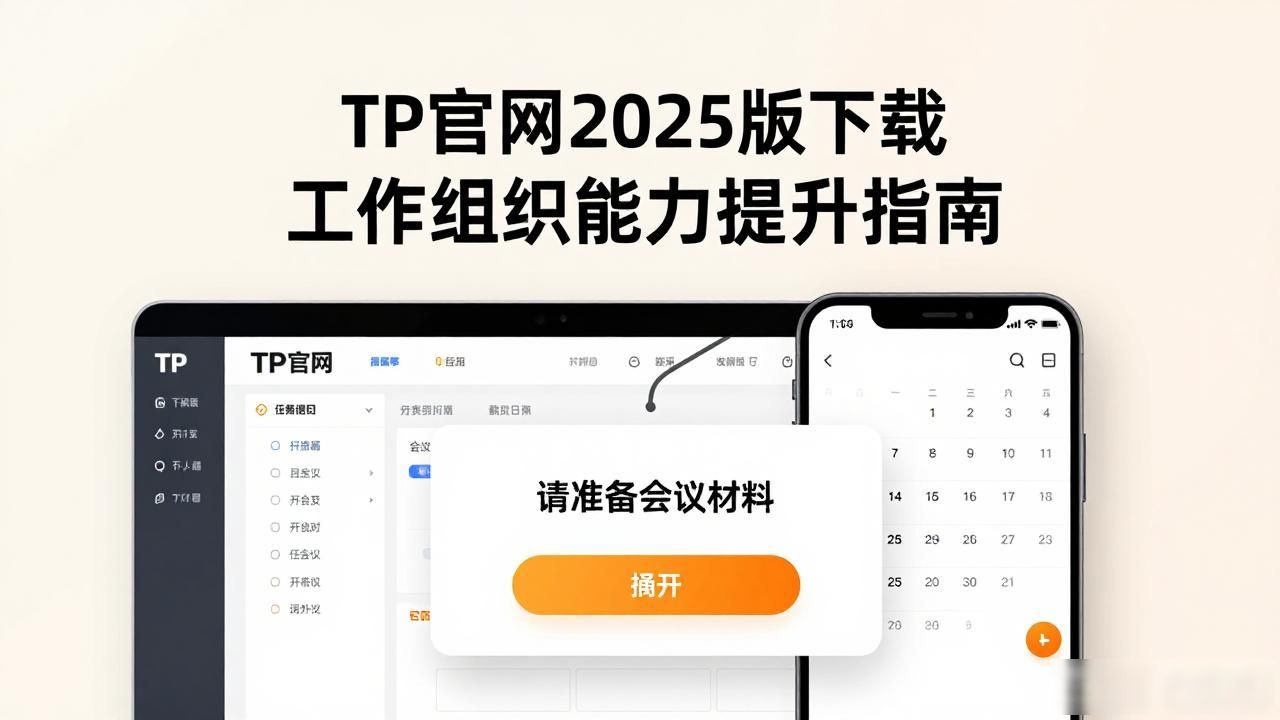 TP官网2025版下载 工作组织能力提升指南