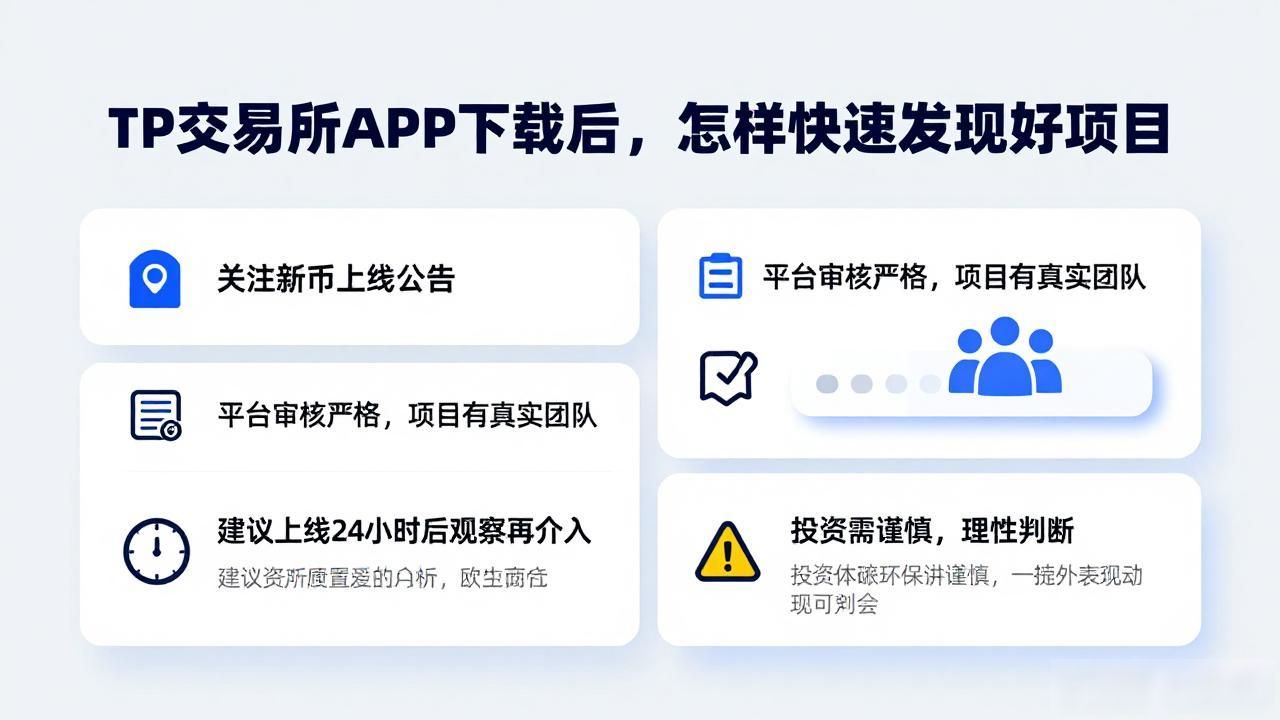TP交易所APP下载后,怎样快速发现好项目