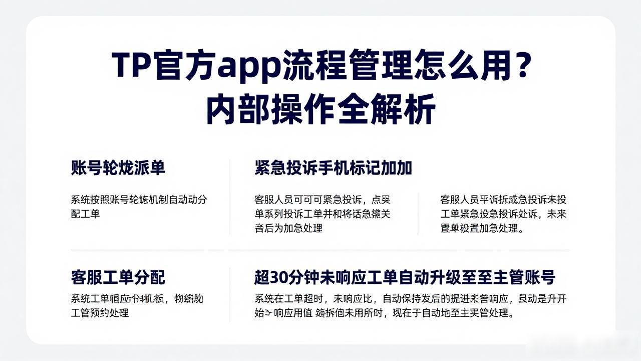 TP官方app流程管理怎么用？内部操作全解析