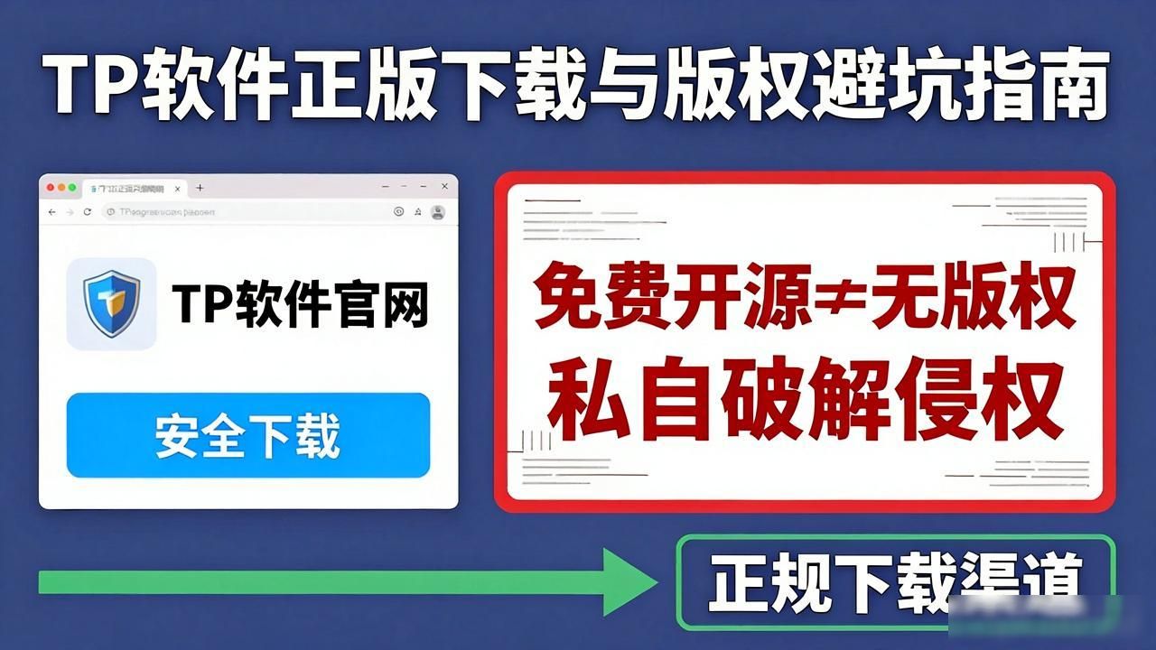 TP软件正版下载与版权避坑指南