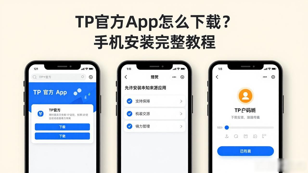 TP官方App怎么下载？手机安装完整教程