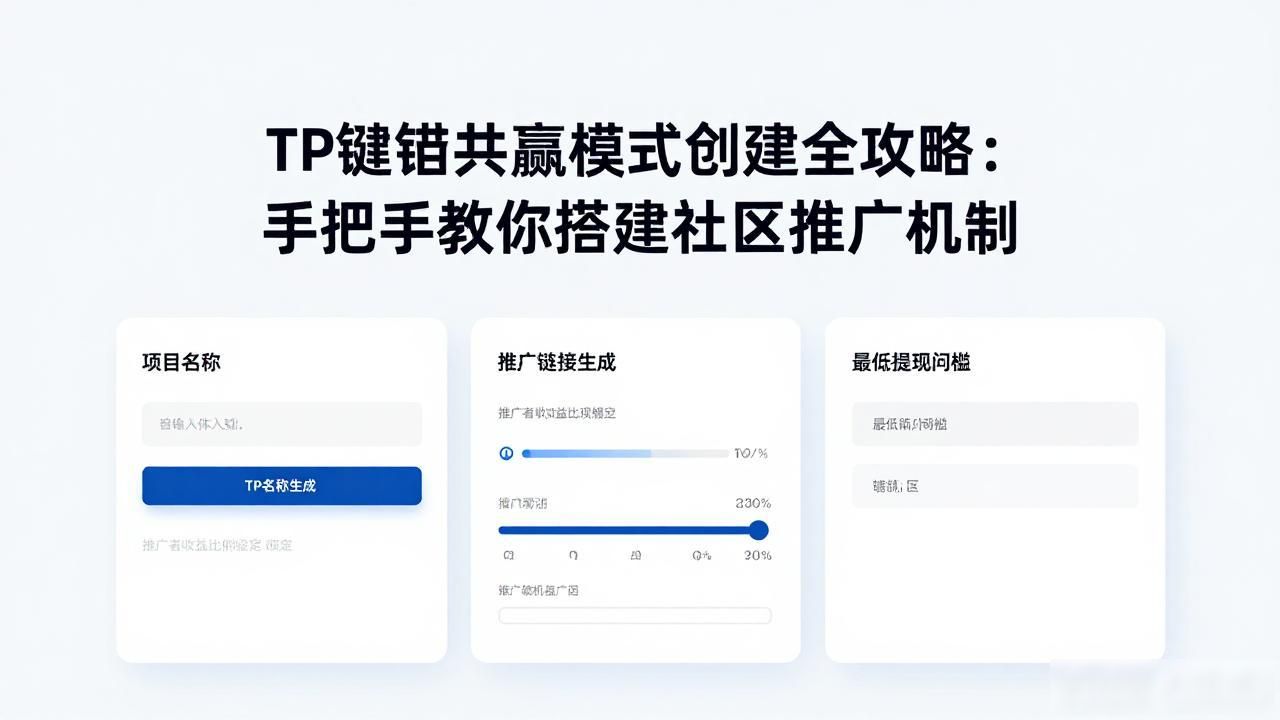 TP钱包共赢模式创建全攻略：手把手教你搭建社区推广机制