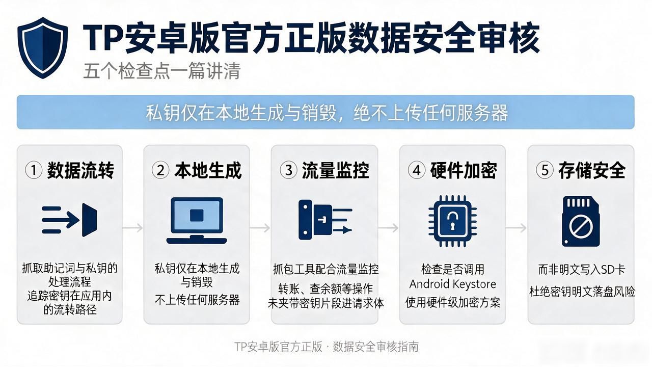 TP安卓版官方正版数据安全审核怎么操作，五个检查点一篇讲清