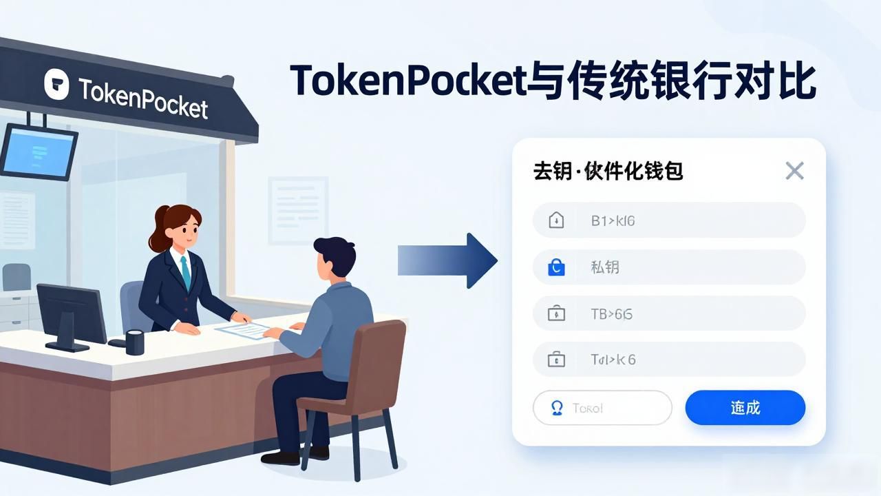 TokenPocket与传统银行对比，数字资产未来值不值得看好