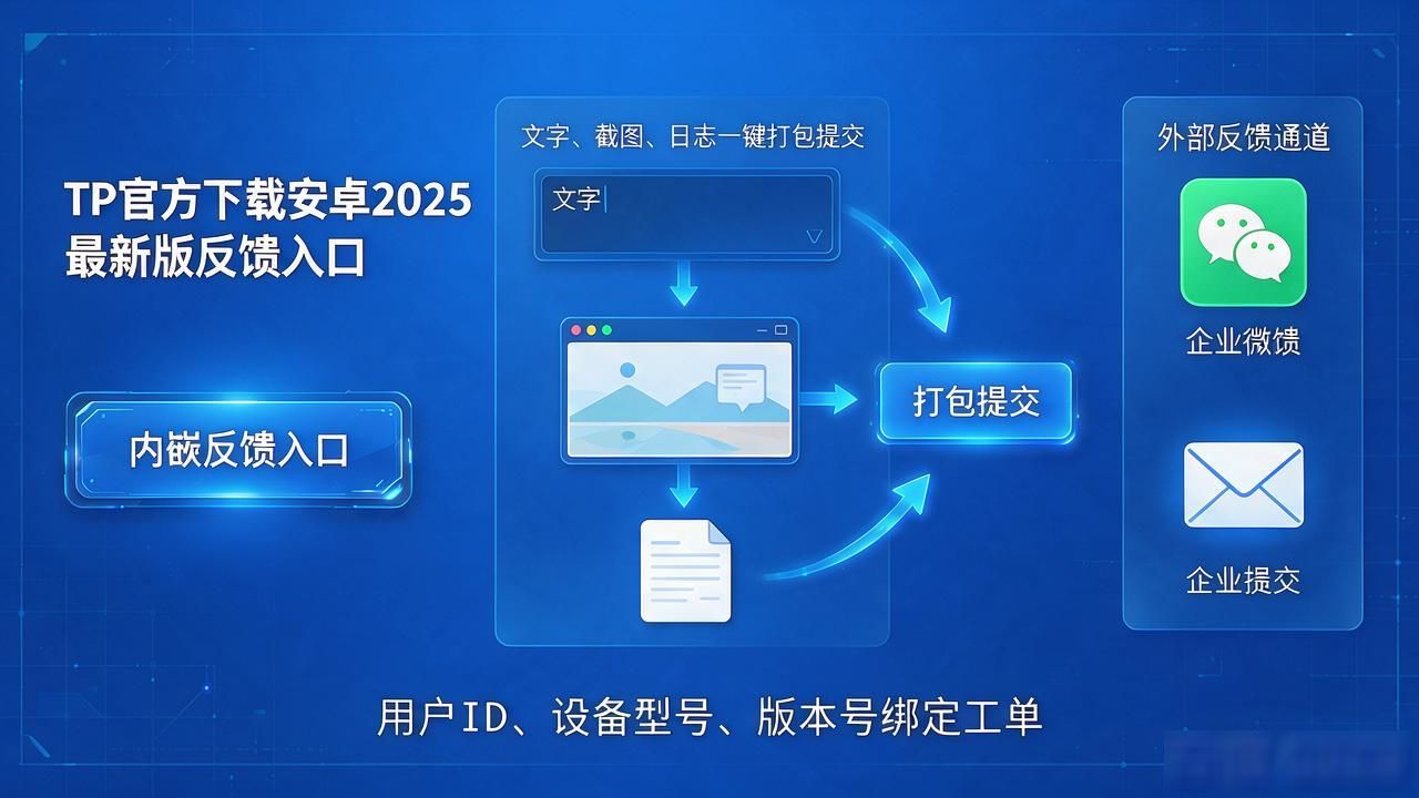 TP官方下载安卓2025最新版后，用户反馈收集该怎么做