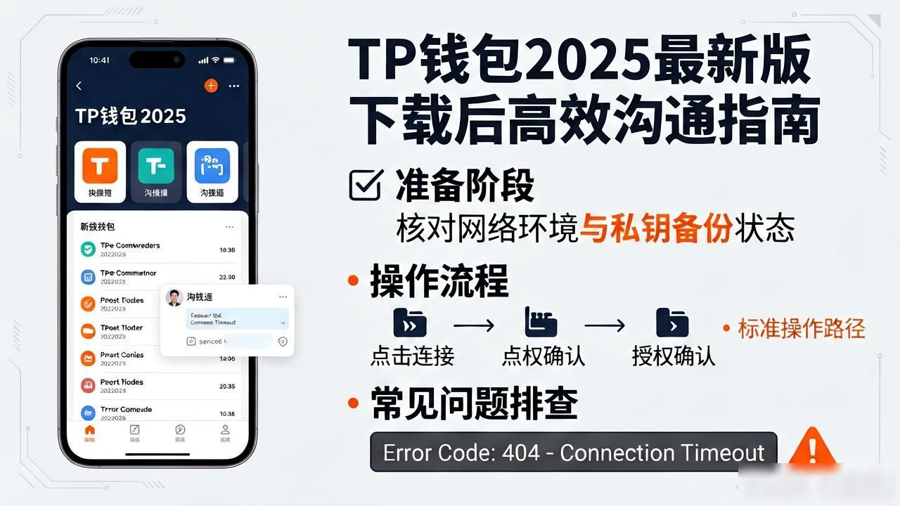 TP钱包2025最新版下载后怎么高效沟通不踩坑