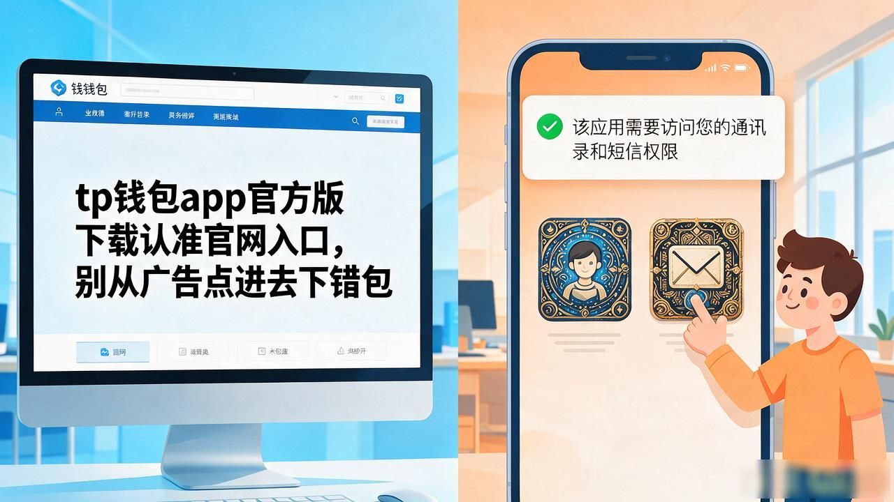 tp钱包app官方版下载认准官网入口，别从广告点进去下错包