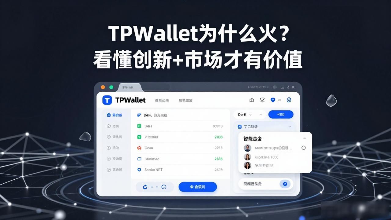 TPWallet为什么火？看懂创新+市场才有价值