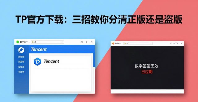 TP官方下载:三招教你分清正版还是盗版