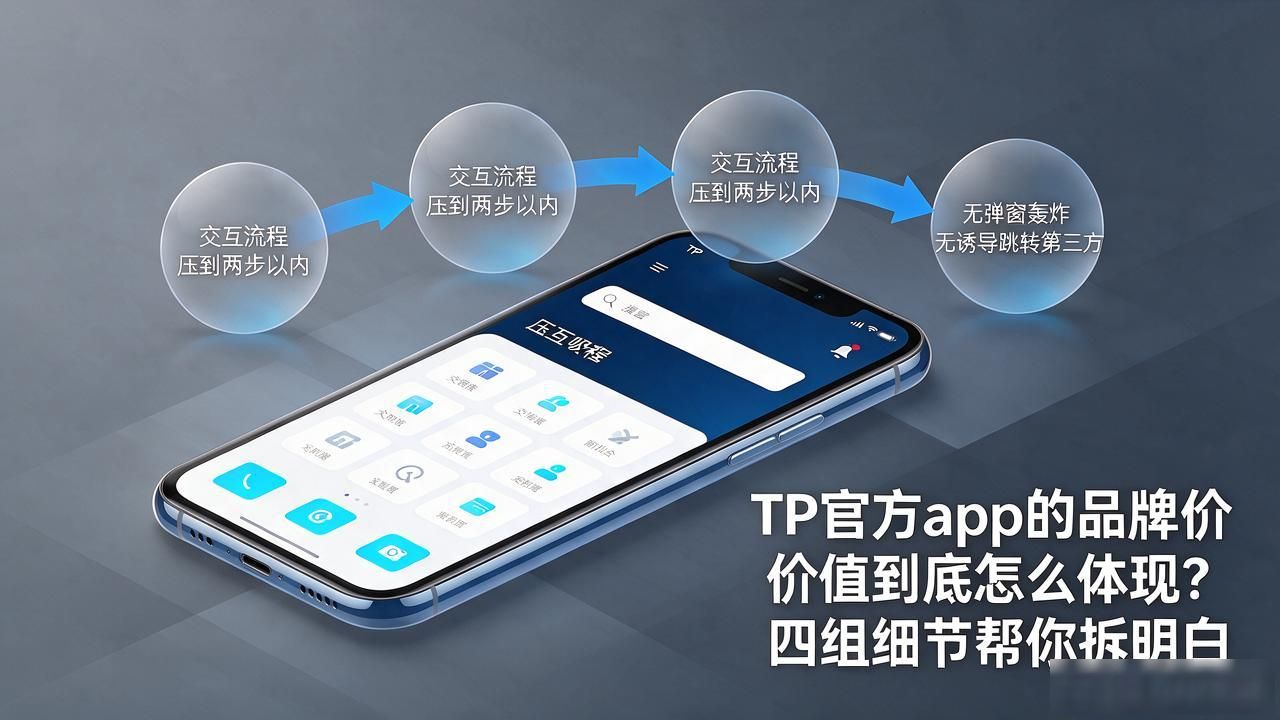 TP官方app的品牌价值到底怎么体现？四组细节帮你拆明白