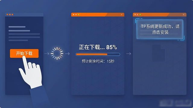 TP官网下载页面改版:让用户三步完成安装