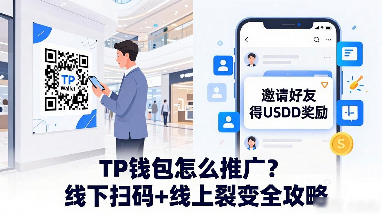 TP钱包怎么推广？线下扫码+线上裂变全攻略