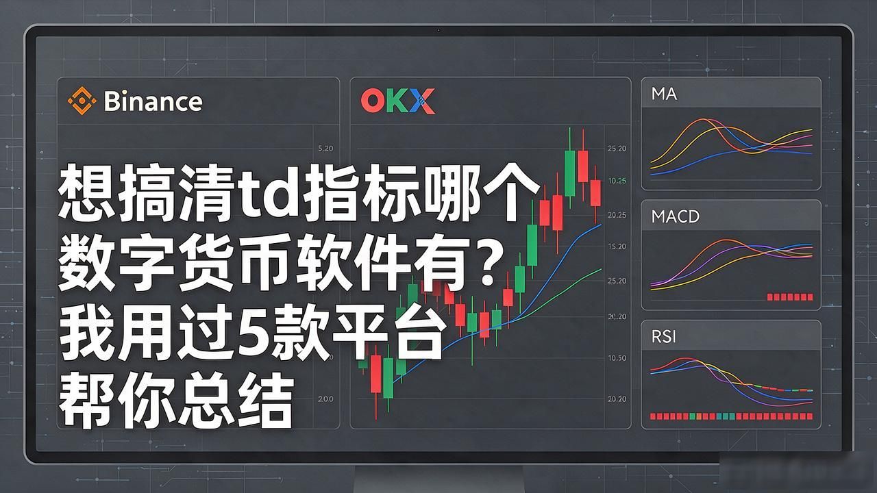 想搞清td指标哪个数字货币软件有？我用过5款平台帮你总结