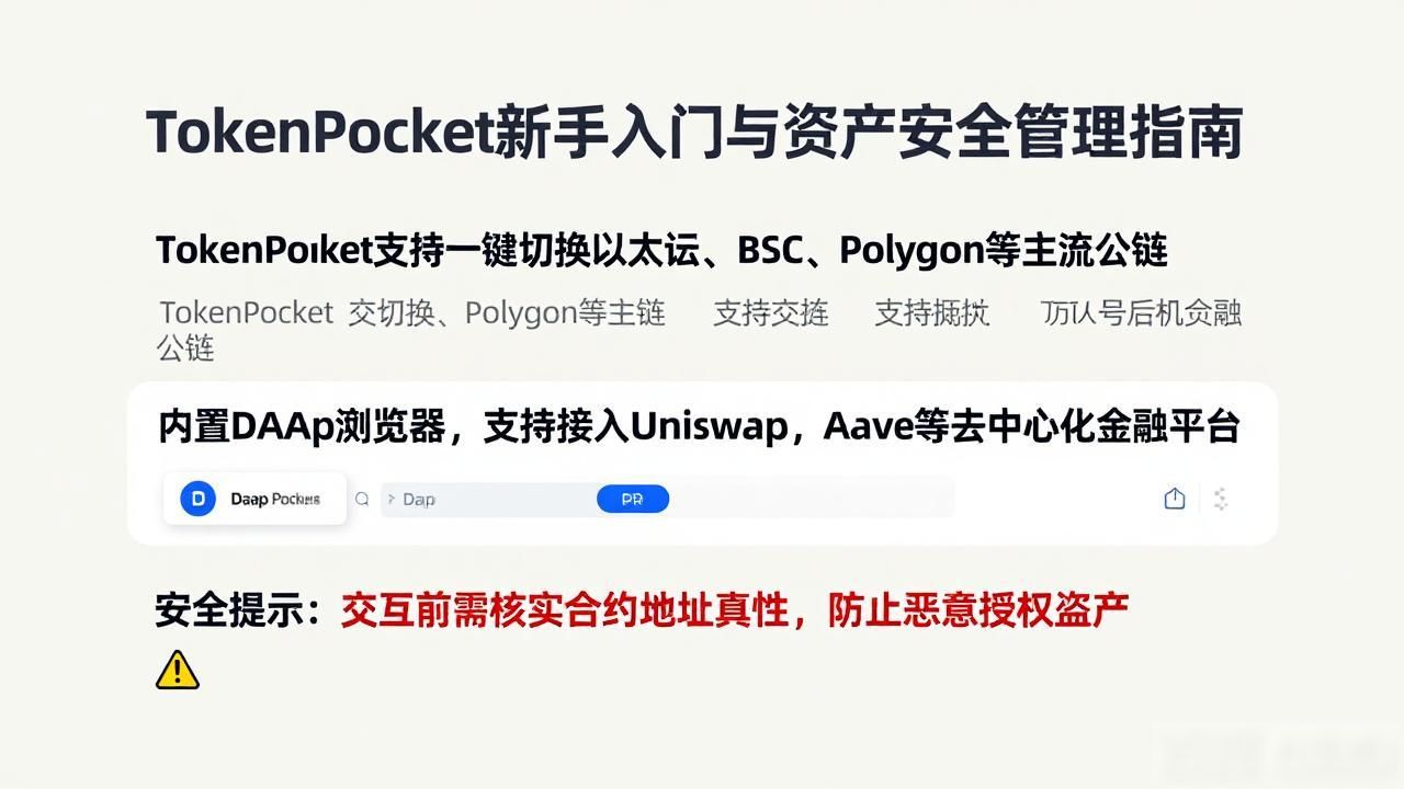 TokenPocket新手入门与资产安全管理指南