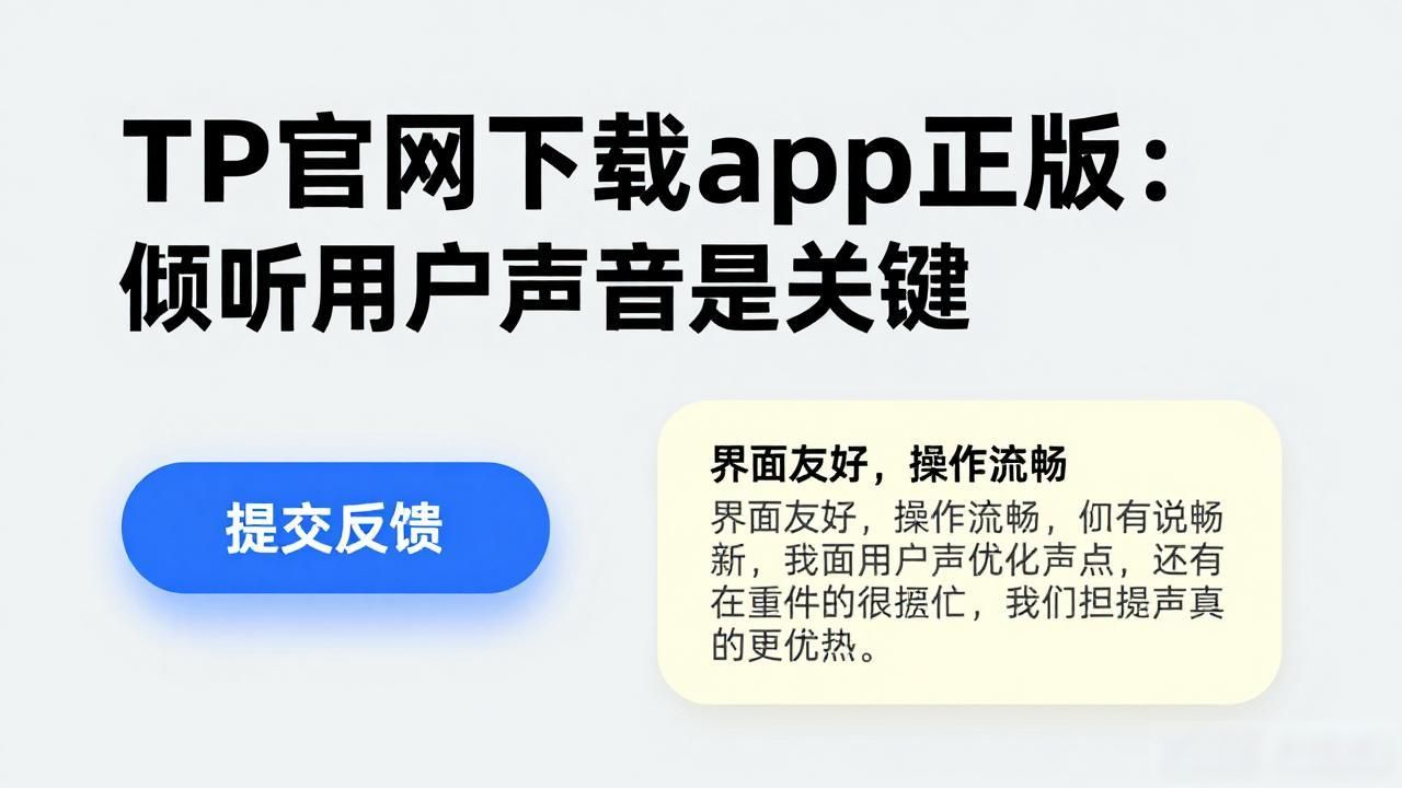 TP官网下载app正版：倾听用户声音是关键