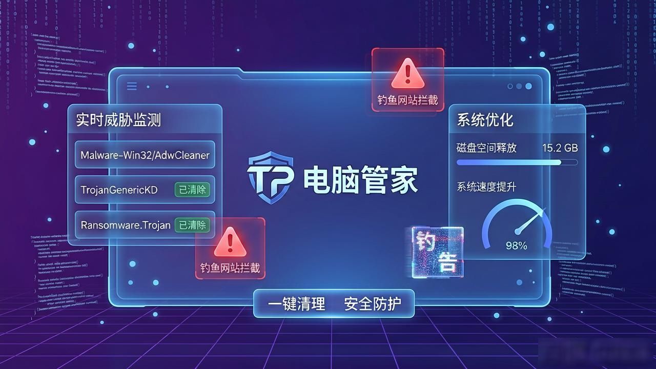 TP电脑管家怎么下载?正版安装教程+五大实用功能