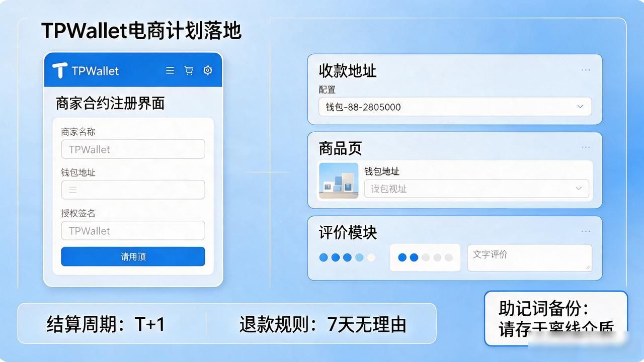 TPWallet电商计划怎么落地，从开店到收款全流程拆解