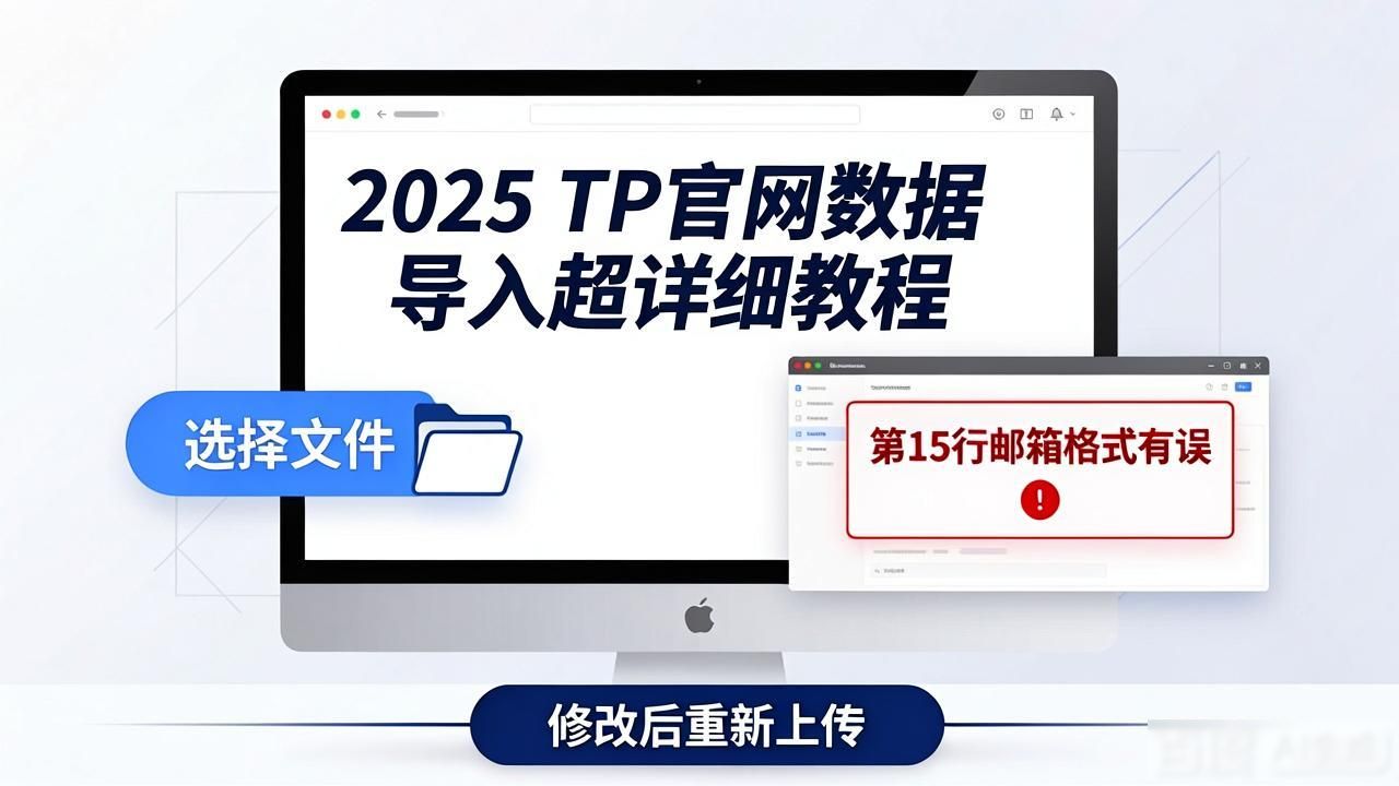 2025 TP官网数据导入超详细教程