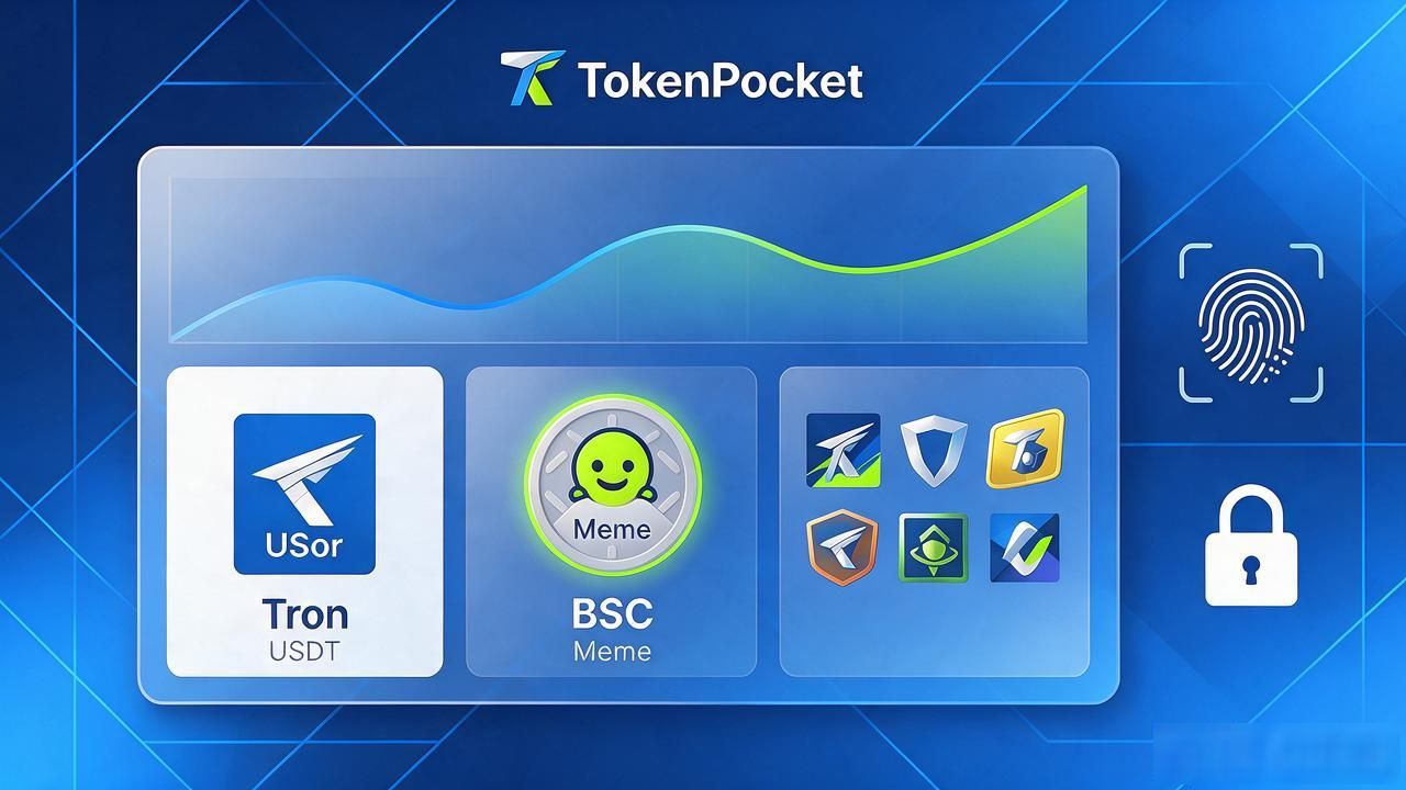 TokenPocket钱包官网支持上百种数字货币,多链管理一站式搞定