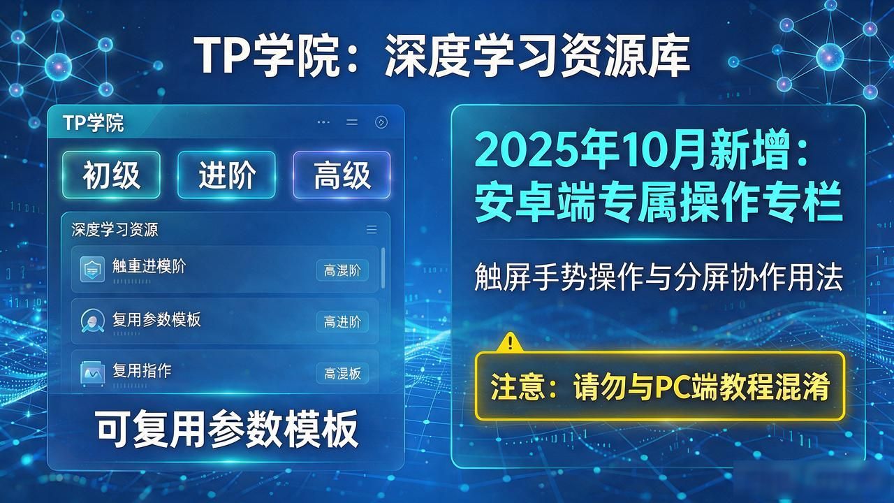 TP安卓最新版 官方学习资源和支持渠道一篇说清
