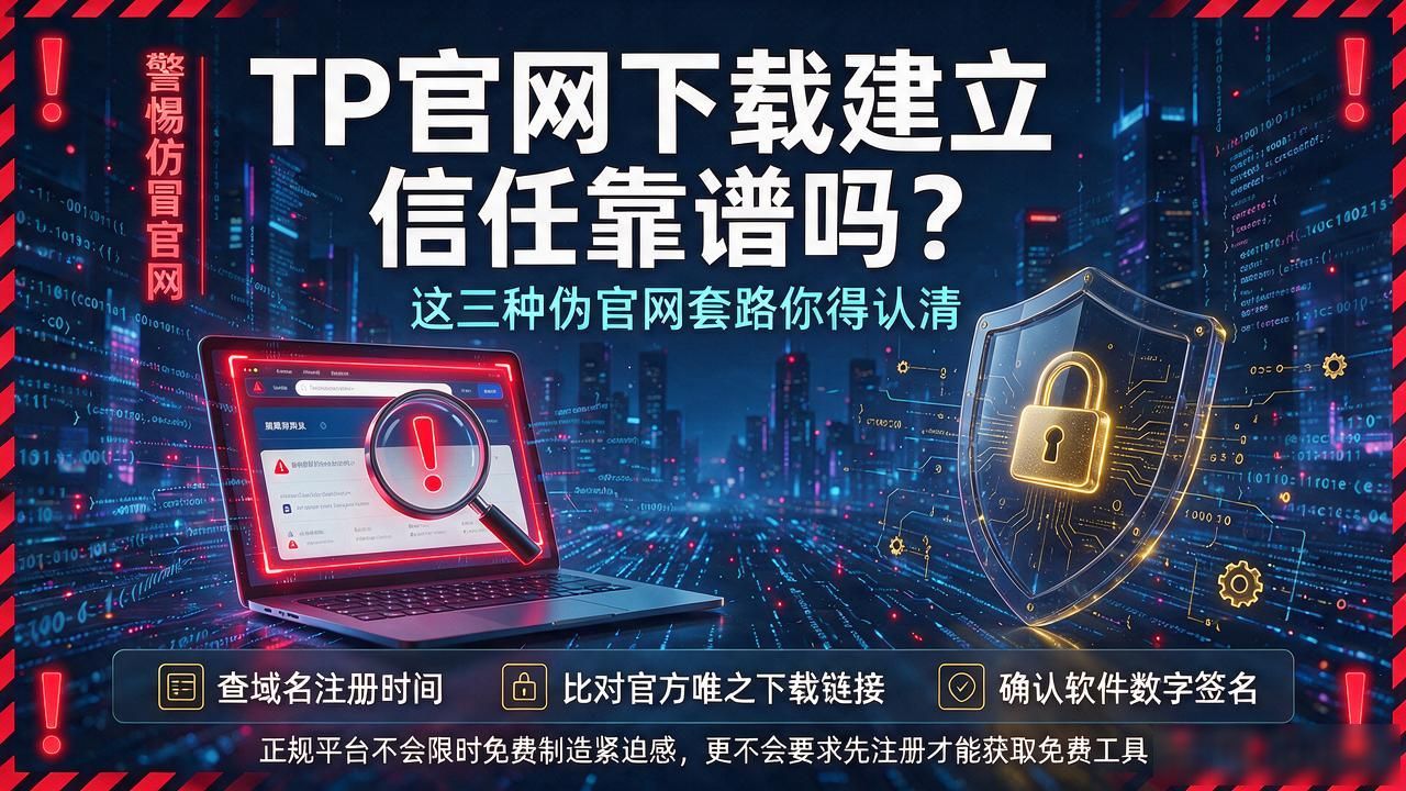 TP官网下载建立信任靠谱吗？这三种伪官网套路你得认清