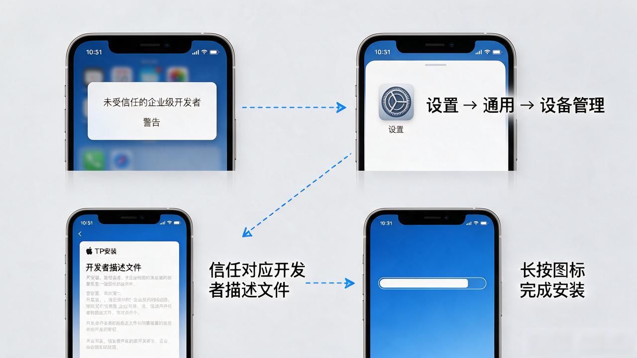 苹果手机上怎么下载TP官网版？安装步骤和使用要点一次讲清