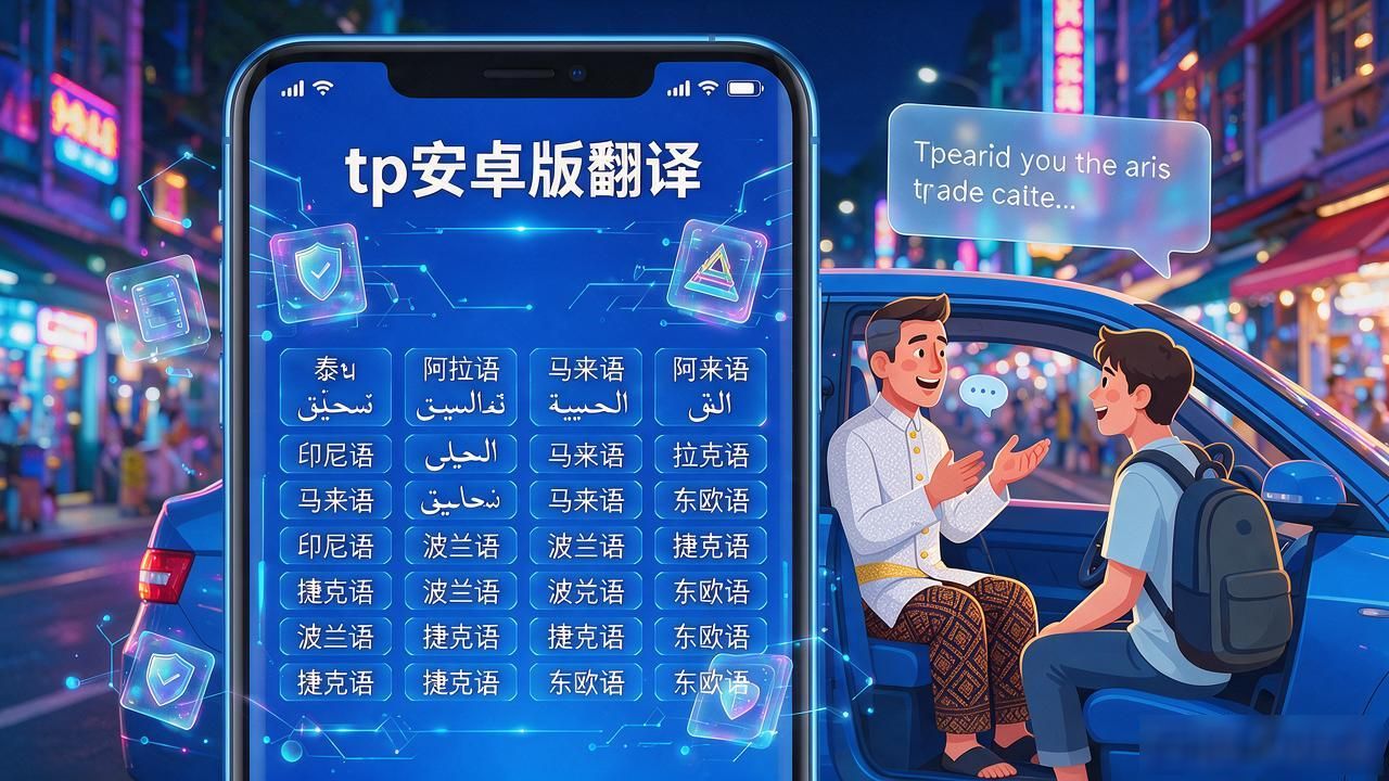 tp安卓2025版翻译升级，80多种语言实时翻译真香