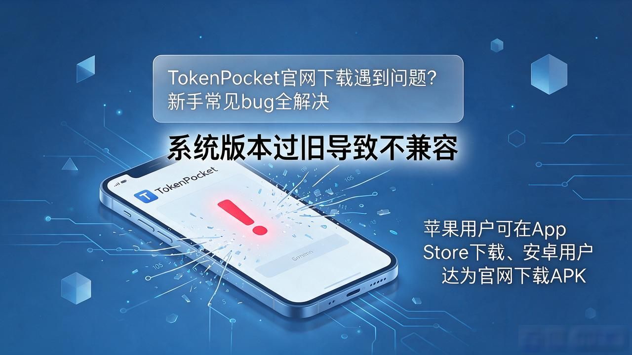 TokenPocket官网下载遇到问题?新手常见bug全解决