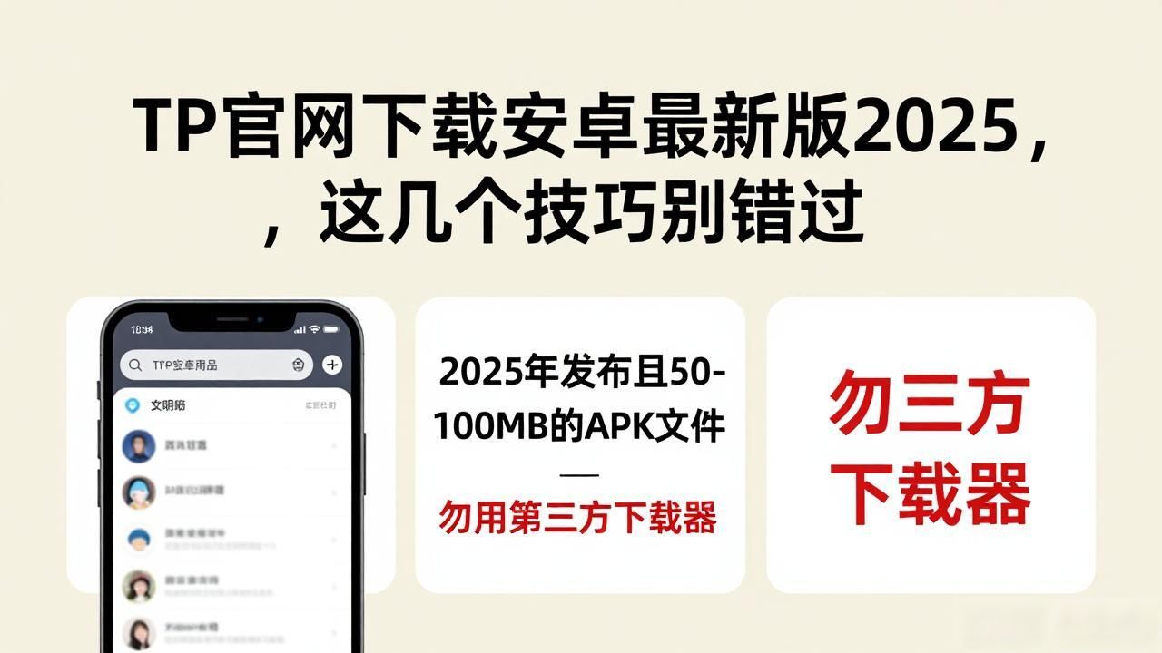 TP官网下载安卓最新版2025，这几个技巧别错过