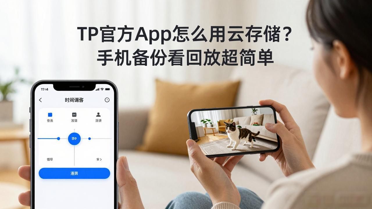 TP官方App怎么用云存储？手机备份看回放超简单