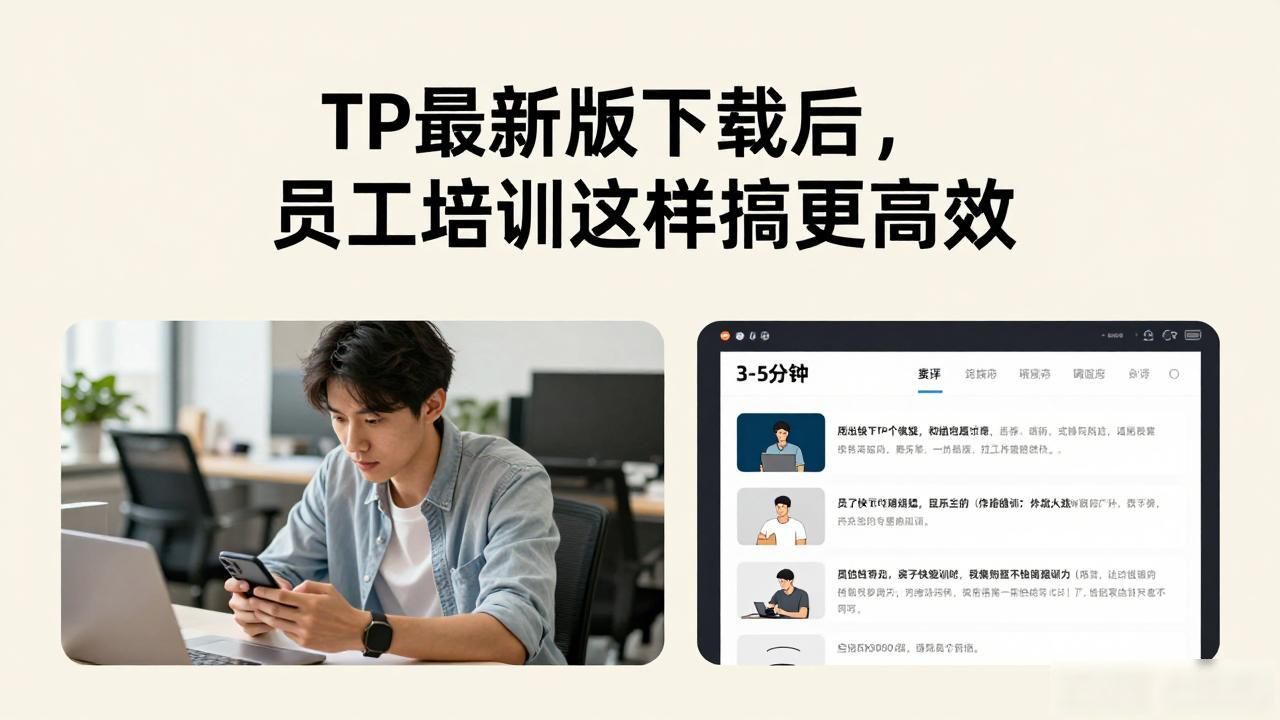 TP最新版下载后，员工培训这样搞更高效