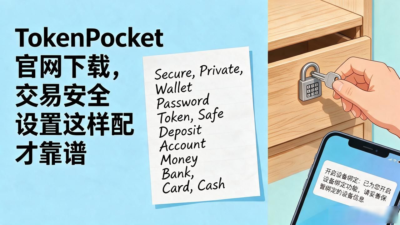 TokenPocket官网下载，交易安全设置这样配才靠谱