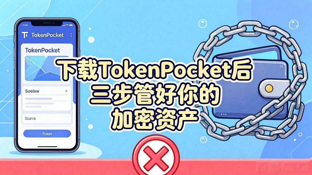 下载TokenPocket后 三步管好你的加密资产