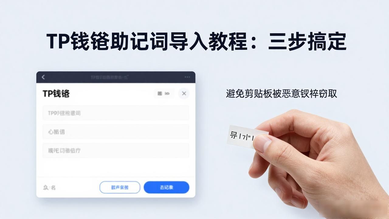 TP钱包助记词导入教程：三步搞定