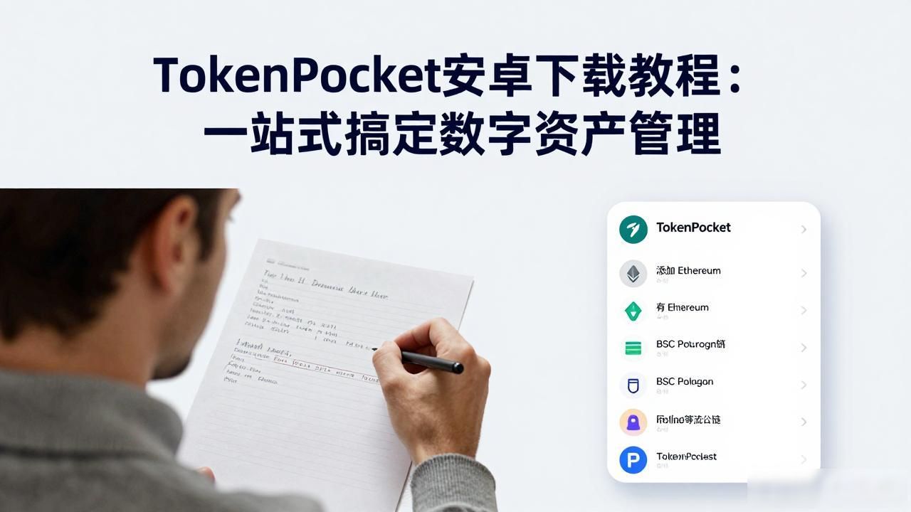 TokenPocket安卓下载教程：一站式搞定数字资产管理